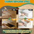 WANJAO 200g Wood Lubricant, Drawer Slide Lubricant Wax Multi-Purpose Wood Lubricating Paste Eliminates Noise Suitable