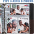 Samsill 50 Pack Ultra Clear 4x6 Photo Album Pages for 3 Ring Binder, Archival Photo Sleeves, 300 Total Photos