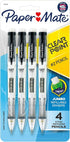 Paper Mate Clearpoint Mechanical Pencils, 0.7mm HB #2 Pencil Set, 4 Count