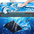 Canjoy Fluid Pattern Gaming Mouse Pad, Large Extended 35.4x15.7inch Computer Mouse Mat for Gaming, Office, Home