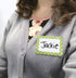 Teacher Created Resources Lime Polka Dots Name Tags No. 2 (5174)