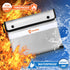 Upgraded 5200 F Fireproof Document Bag: Water Fire Proof with Zipper, 8 Layers of Functional Materials, Fireproof Money