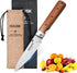 Huusk Folding Fruit Knife, Japanese Pocket Paring Knife with 440C Stainless Steel Ultra Sharp Blade