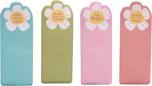 Karma, 100 Sticky Paper Tabs, Cute Page Markers, Sticky Index Tabs, Colorful Annotation Sticky Tabs, Reyna Floral by Karma