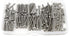 iExcell 200 Pcs M3 x 20/25/30/35 mm Stainless Steel 304 Hex Socket Head Cap Screws Bolts Nuts Assortment Kit