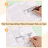 Mr. Pen Transparent Highlighter Tape and Sticky Note Set, 331 Pcs, Sticky Index Tabs, Highlight Strips for Books