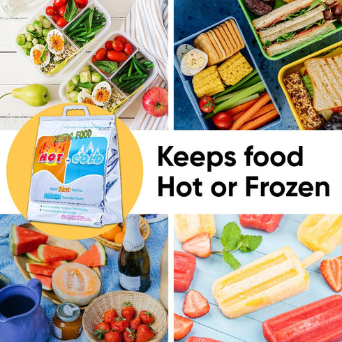 Frozen (1, 16"x19.25") Superio Hot and Cold Insulated Bags for Food Delivery, Grocery Shopping Bags, Food Storage