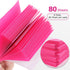 Sticky Notes 3x3, Bright Colors Self-Stick Notes, 8 Pads, 80 Sheets/Pad (Rose Red)