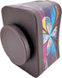 PU Leather 360 Degree Spinning Remote Control Holder, Desk Organizer for Media, Mail, Phone, and Pen Storage (Pansy)