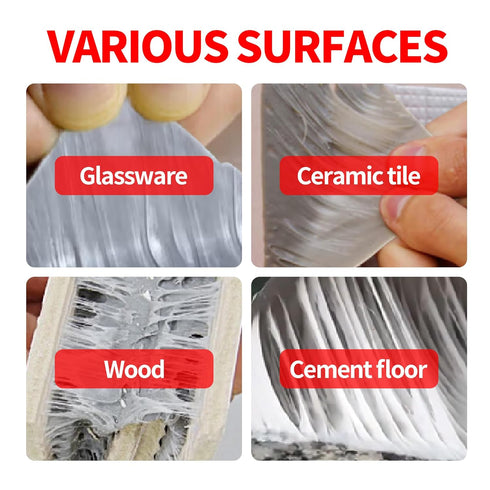 Butyl Tape Waterproof Sealing Tape, 2inch x 16feet, Heavy Duty for RV, Window, Glass, Boat Sealing