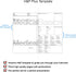 H&P notebook (Large Print) - Medical History and Physical notebook, 50 medical templates with perforations