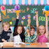 CY2SIDE 73PCS Ice Cream Taste and See That the LORD is Good Christian Cut-outs for Classroom Bulletin Board Border