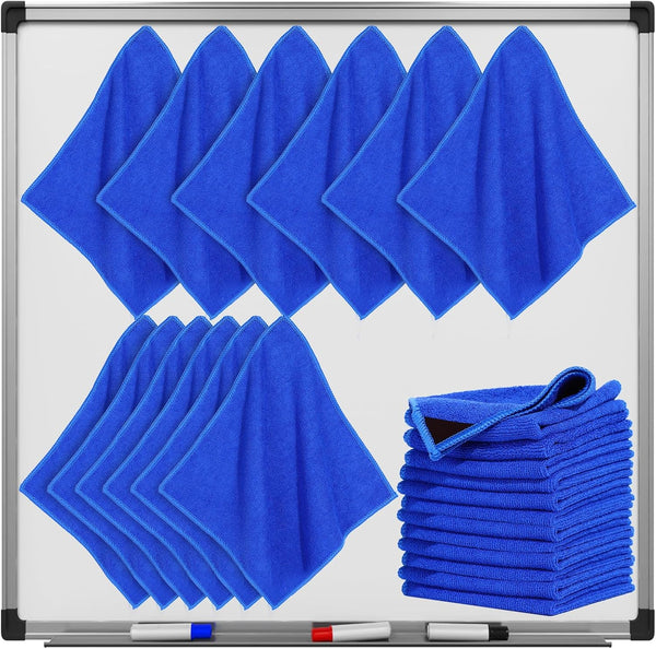 Nuenen Magnetic Cleaning Cloth, Microfiber Dry Erase Eraser, Reusable Washable Dry Erasers for Office Classroom