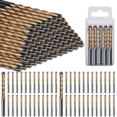 1/8 Inch Hss Drywall Router Bits,50 PCS Drywall Cutting Bit,Guide Point Brocas