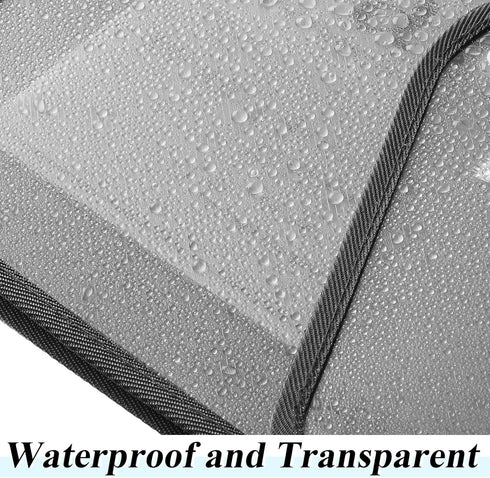 Epakh 10 Pcs Plastic File Folders Envelope, A4 Size Expanding Wallet Organizer with Snap Closure, Waterproof