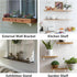 HOME MASTER HARDWARE 5x3-1/2 4 Decorative Shelf Brackets in Wall Mounted Floating Shelf Bracket L Heavy Duty Support
