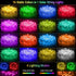 40Ft 16 100 20 XEWEA Solar String Lights Outdoor, Colors LED String Lights with Modes Remote, Waterproof Solar Powered