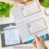 Recipe Card Protector Pages, 15 Clear Plastic Protectors for 4" x 6" Recipe Binder