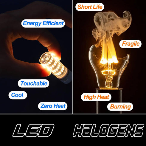 E12 C7 Bulbs Kx-2000 60 3000k T6 110V 120V E12 Bulbs 6W Lamp,550 lm(5Pack) Ziomitus LED Candelabra Light Chandelier