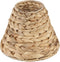 Aspen Creative 51004 Empire Clip On Chandelier Water Hyacinth Lamp Shade, 3" Top x