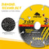 3 Inch Diamond Cutting Wheel for Metal, 2 Pcs Carbide Cut Off Wheels with 3/8" Arbor Hole, 100x Longer Life