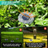 FORTULUX Swimming 8Pack) Solar Ground Lights,Solar Disc Light Outdoor Waterproof,Landscape Lighting Garden Lights