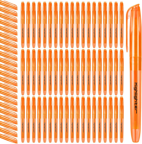 Fulmoon 80 Pieces Highlighters, Chisel Tip Bright Colors Quick Drying Markers for Home School Office Highlighting