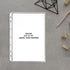 Performore 10 Pack of 8.5 x 14 Legal Size Heavyweight Clear Sheet Protectors | Plastic Legal Paper Sleeves for Binders