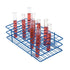 SP Bel-Art Poxygrid Test Tube Rack, 72 Places for 13-16mm Tubes, Blue (F18757-0001)