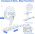 ANDGOO Razor Holder for Shower, Powerful Suction Cup Hooks for Towel, Loofah, Shaver, Suction Cup Hanger, No-Damage