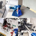 Blow and Suction Dual Purpose Dust Blow Gun for Compressor, 1/4 In NPT with Dust Storage Bag