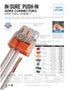 IDEAL Electrical 30-1032P in-Sure Push-in Wire Connector, Red, 100/Bag