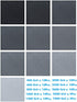 Anezus 90 Pieces Sandpaper Assortment, 400 to 3000 Grit Wet Dry Fine Sand Paper for Automotive, Car Painting, Wood