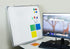 Whiteboard Set - 24 x 24 Dry Erase Board with 1 Magnetic Eraser, 4 Markers, 4 Magnets, 6 Labels for Home and Office