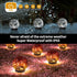 JKIMK Solar Globe Lights Outdoor Waterproof-Solar Balls for Garden-Cracked Glass Ball Lights Outdoor-Solar Orbs