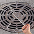 19.68 Inch Manhole Cover Lifting Hook T-Shaped Door Lifter Tool Heavy Duty Steel Hook for Rolling Shutter Doors