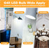 Dimmable 3W Bulb 25 Bulbs, 5000K, E26 300 90+, G40 3 Bulbs Bulb, Refrigerator,2 Pack LED Equivalent Watt Light Daylight