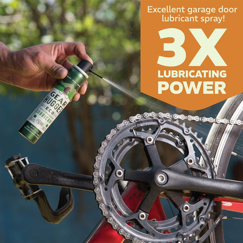 (3 oz, Pack 3), Gear Hugger Multipurpose Lubricant - Eco-Friendly of Rust Remover - Garage Door Spray, Door Hinge