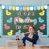 Summer Bulletin Board Decorations, Floating Into Summer Classroom Border Duck Pool Float Paper Cutouts