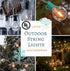 10 G40 Bulbs Hometown Evolution, Inc. Globe String Lights with Clear and Black Wire for Patio, Awning, Canopy, Porch