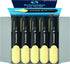 Schneider Job Pastel Highlighter, Chisel Tip, 1 + 5 mm, Black Barrel, Vanilla Ink, Box of 10