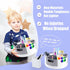 7 Rotating Art Supply Organizer Storage Caddy for Kids, Bins Craft Crayon Marker Organizers for School Desk, Lazy Susan
