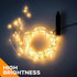 10 200 Strands LED Firefly Bunch Lights, Waterproof, Plug in String Lights for Waterfall Vine String Lights Watering