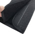 Wanty 2 Pieces Home Office Polyester Armrest Slipcovers, Durable Machine Washable (Black)