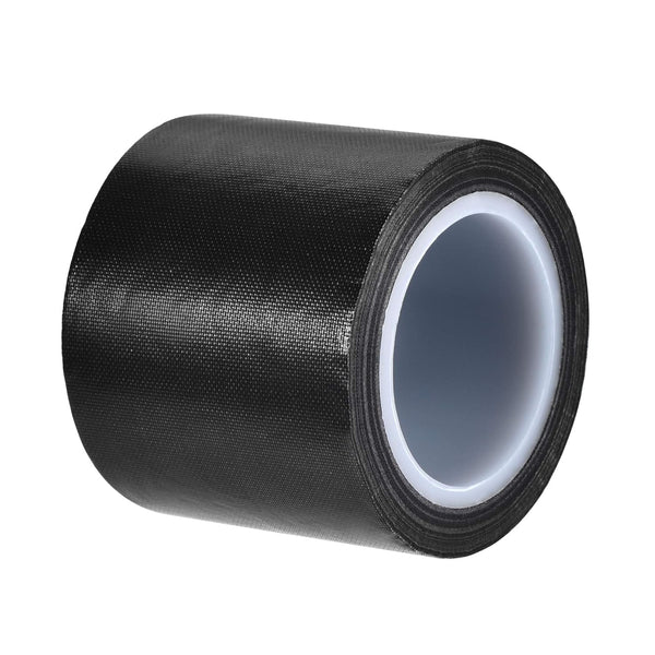 uxcell Heat Resistant Tape, High Temperature PTFE Film Adhesive, 50mm Width, 10m Length, Black