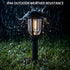 Outdoor,12 Pack ILANCK Solar Pathway Lights Solar Lights Outdoor Waterproof, Warm White Auto On/Off LED Solar Powered