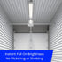 T8 Bulbs 4 40 T8 T12 T48/840/LEDG2/4, 4100K 4 Pack Feit Electric LED Foot, Watt Equivalent, Type A Tube Light, Plug