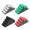 PATIKIL Staples for Stapler, 4 Pack #10 Mini 3/16 Inch Staples in Red, Blue, Yellow, Green