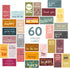 DIVERSEBEE 60 Pack Assorted Motivational Cards, Inspirational and Kindness Mini Note Cards, Gratitude Encouragement