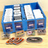 BCW Collectible Card Bin - Single Blue | Storage Box for Trading Cards Holds 3200 Cards | Includes 4 Card Storage